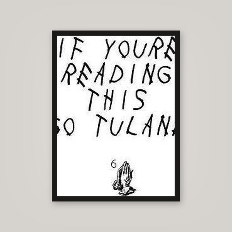 [auto-mockup] GO TULANE POSTER - 18 x 24in.
