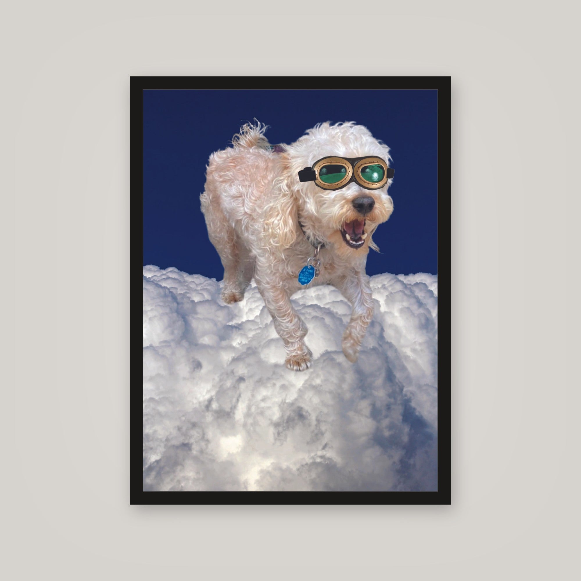[auto-mockup] GOAT DOG POSTER - 18 x 24in.