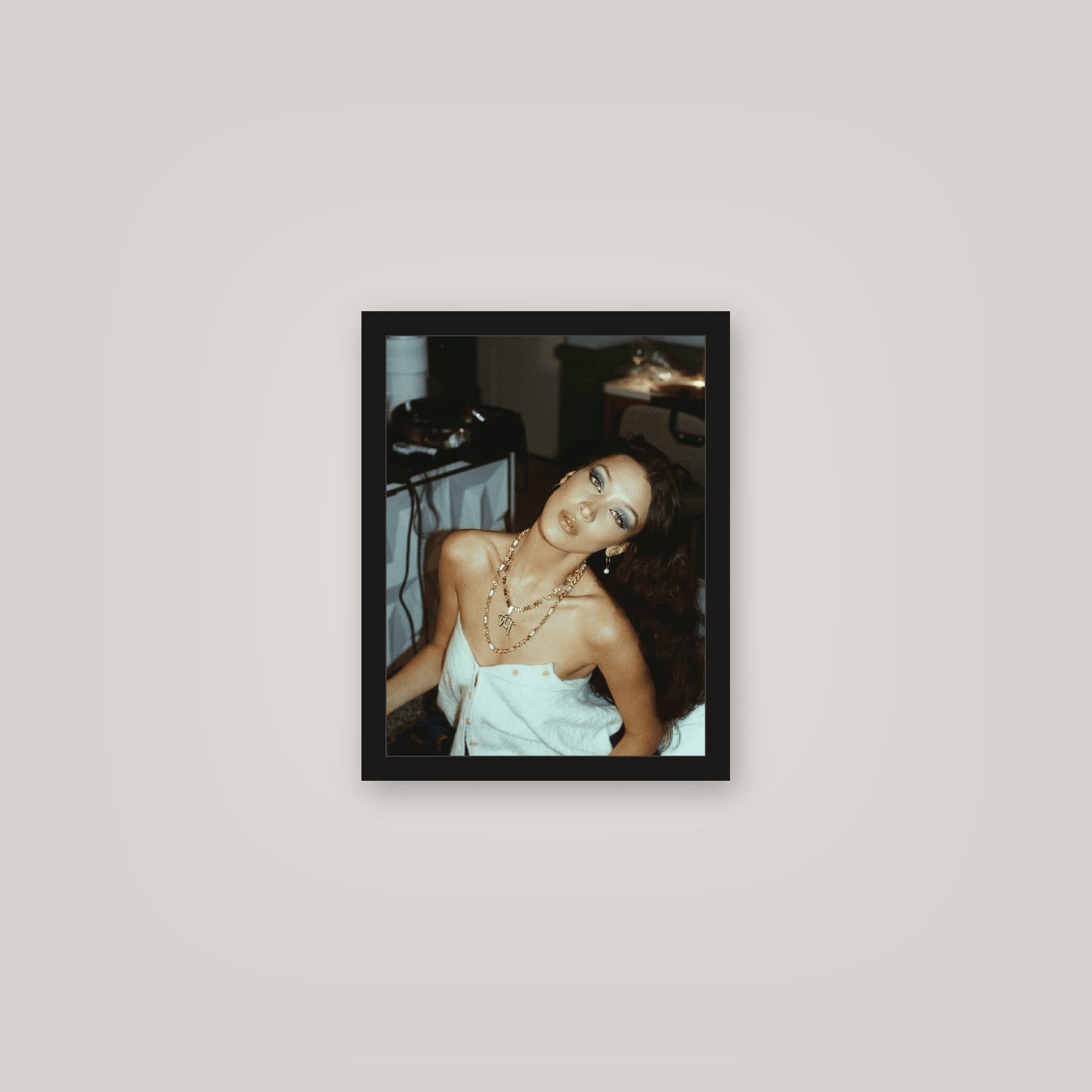 [auto-mockup] GOLD N GLAM HADID POSTER - 11 x 14in.