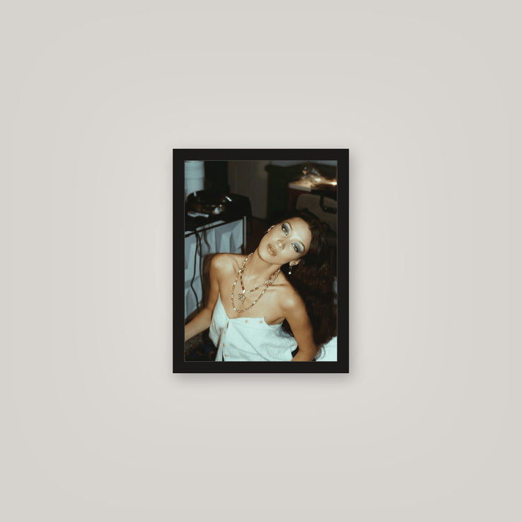 [auto-mockup] GOLD N GLAM HADID POSTER - 11 x 14in.
