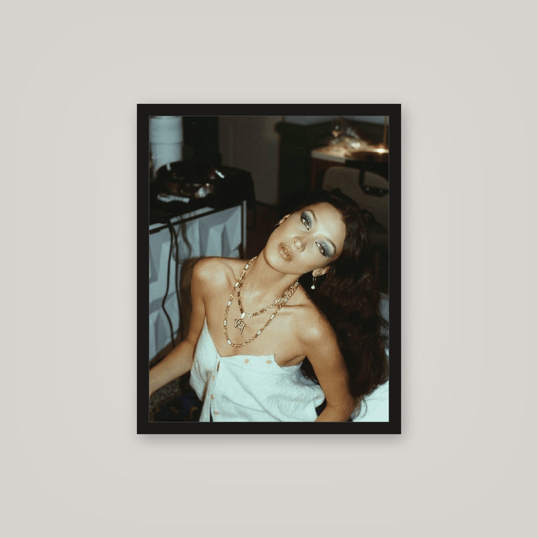 [auto-mockup] GOLD N GLAM HADID POSTER - 16 x 20in.