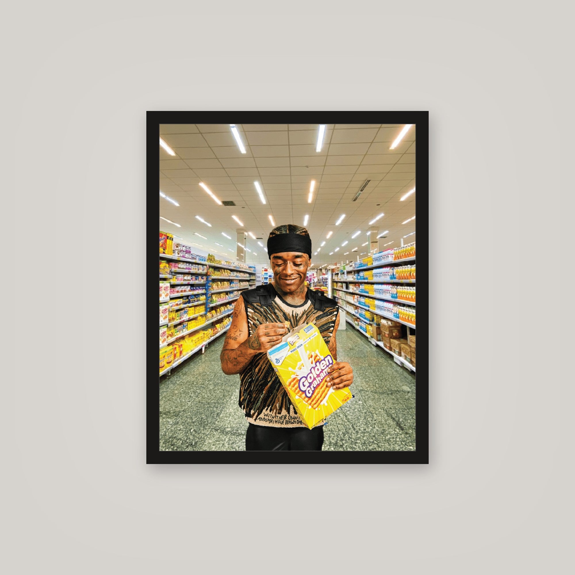 [auto-mockup] GOLDEN UZI POSTER - 16 x 20in.
