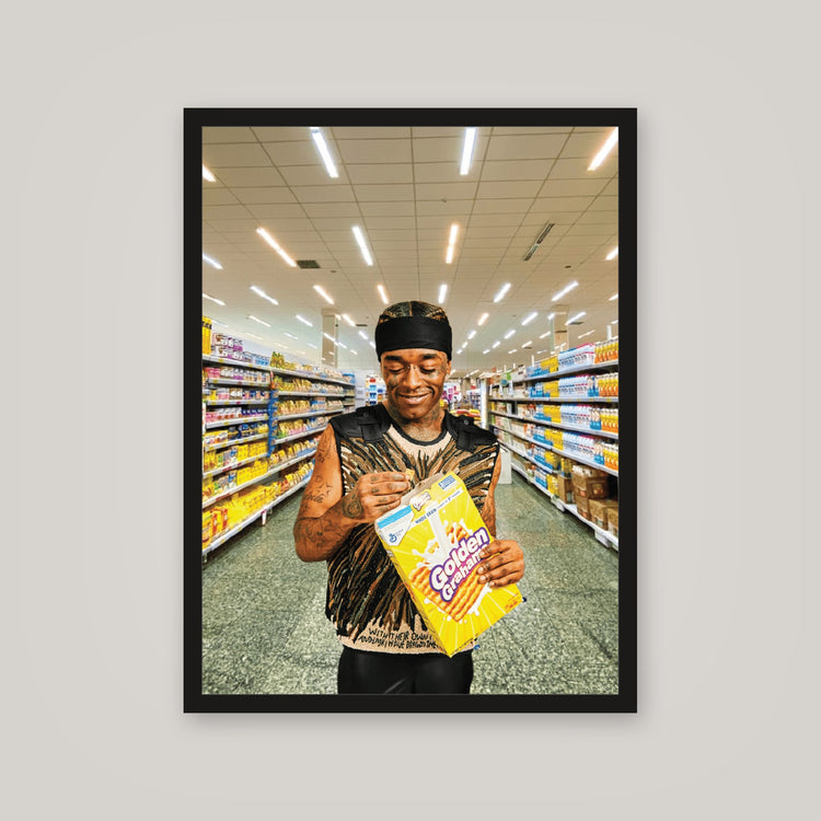 [auto-mockup] GOLDEN UZI POSTER - 18 x 24in.