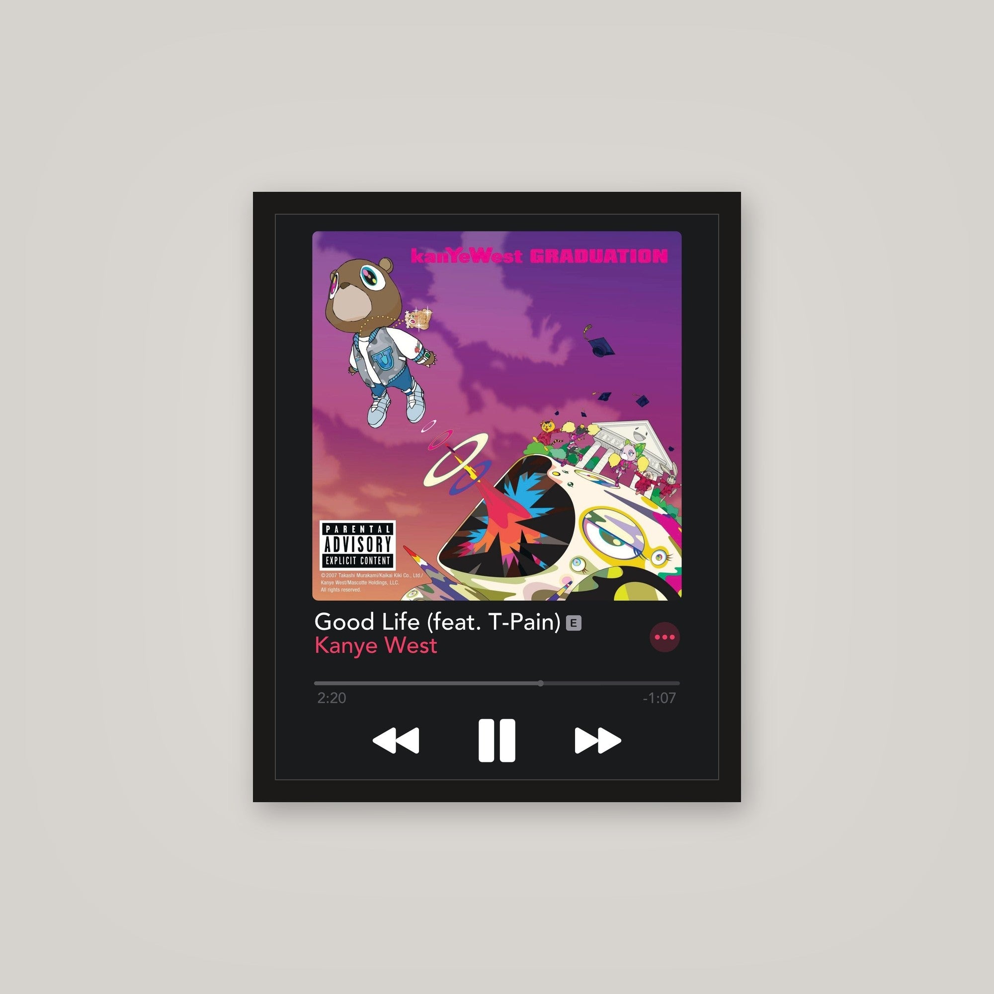 [auto-mockup] GOOD LIFE MUSIC POSTER - 16 x 20in.