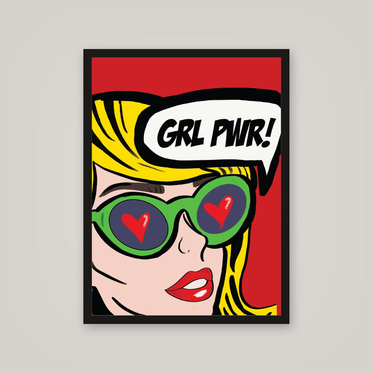 [auto-mockup] GRL PWR POSTER - 18 x 24in.