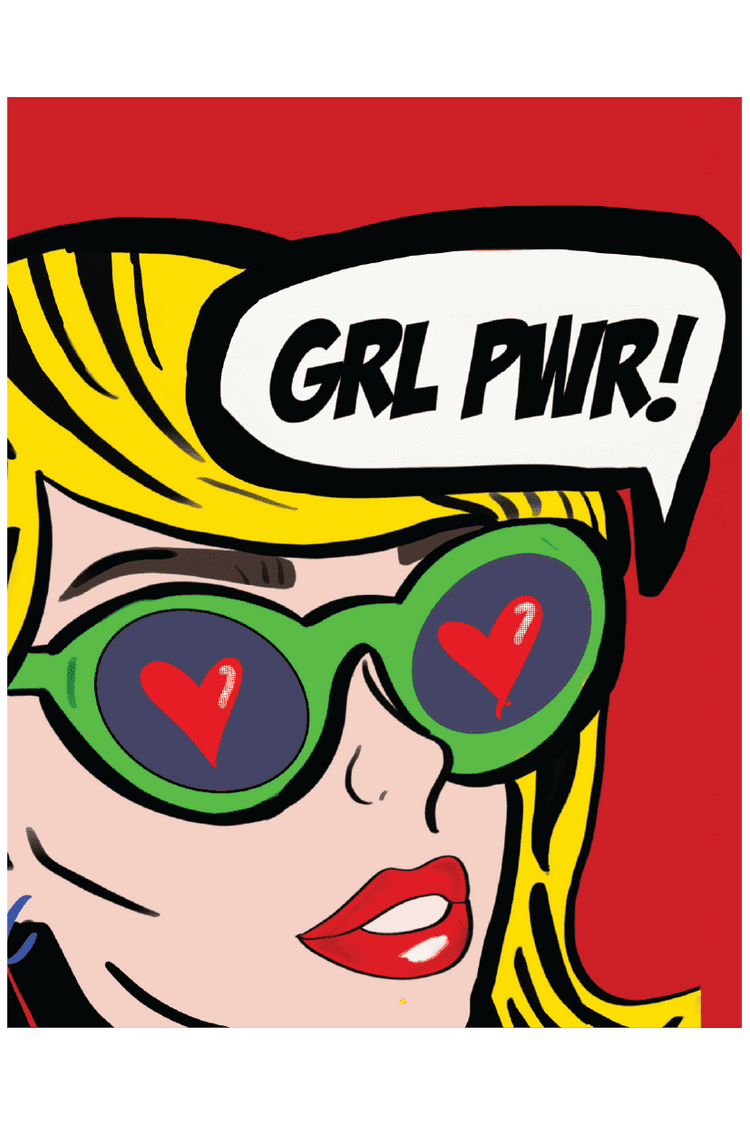 GRL PWR POSTER - PosterFi