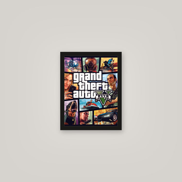 [auto-mockup] GTA5 POSTER - 11 x 14in.