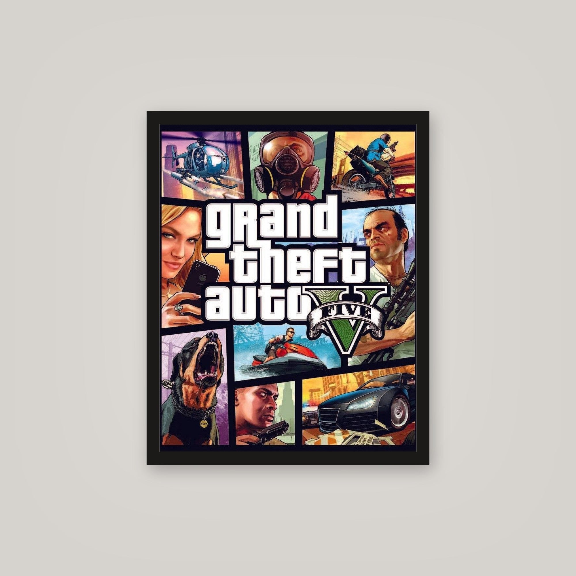 [auto-mockup] GTA5 POSTER - 16 x 20in.
