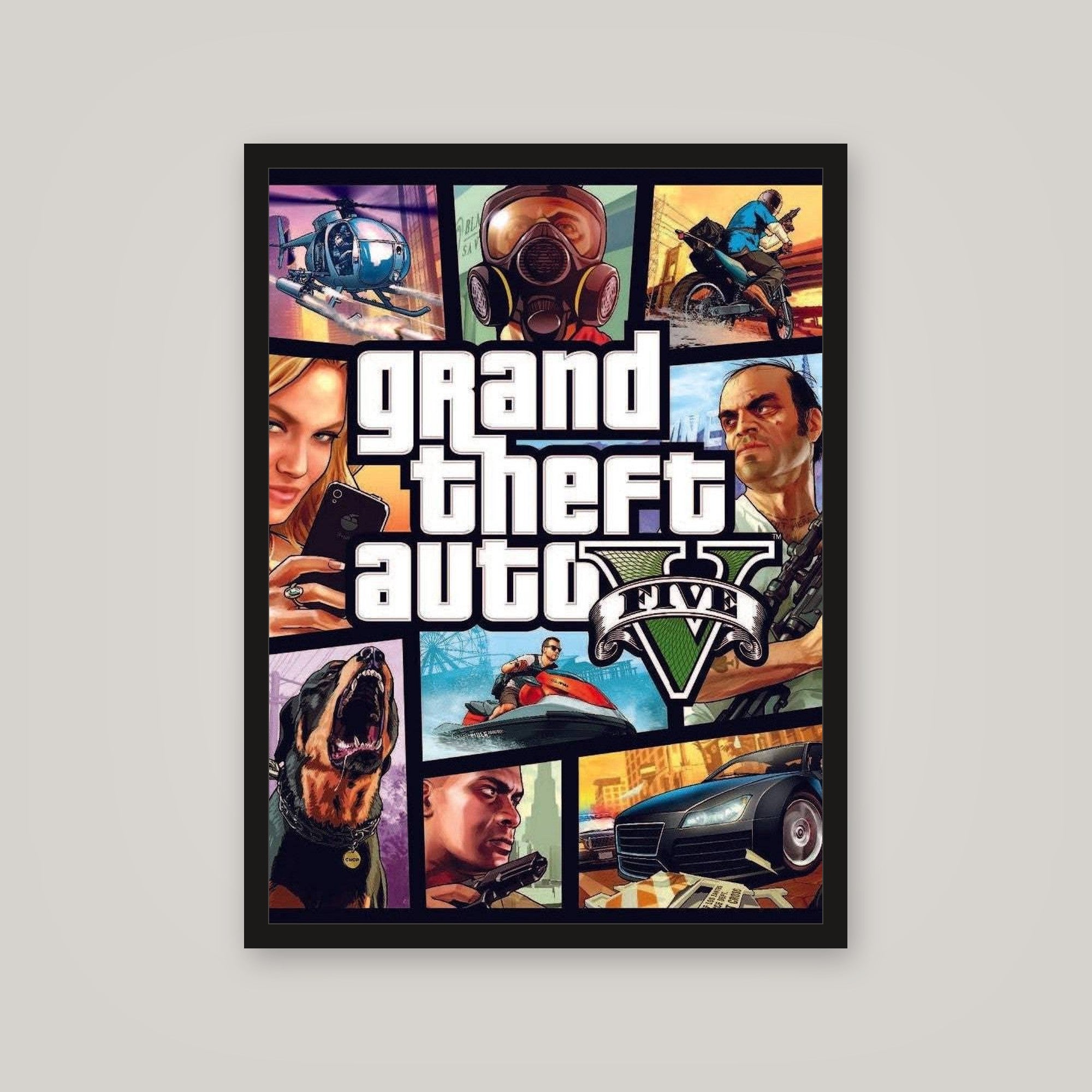 [auto-mockup] GTA5 POSTER - 18 x 24in.