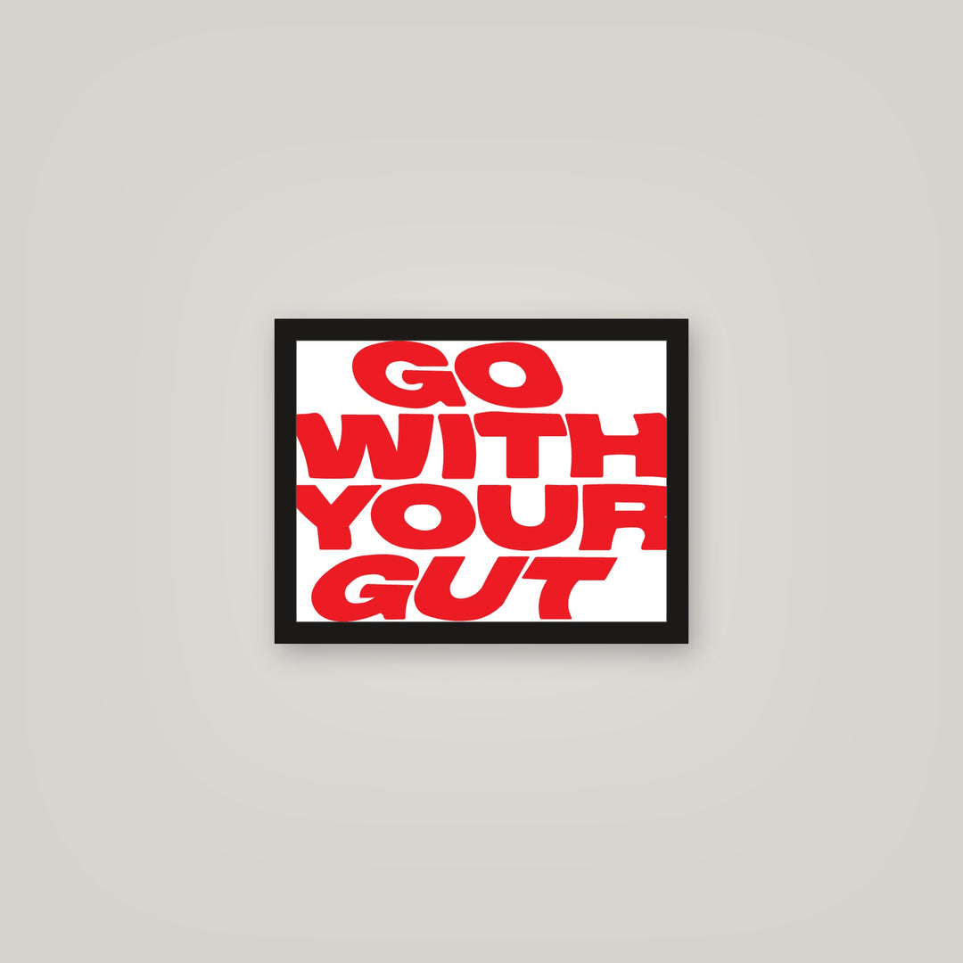 [auto-mockup] GUT POSTER IN MULTIPLE COLORS - 11 x 14in.