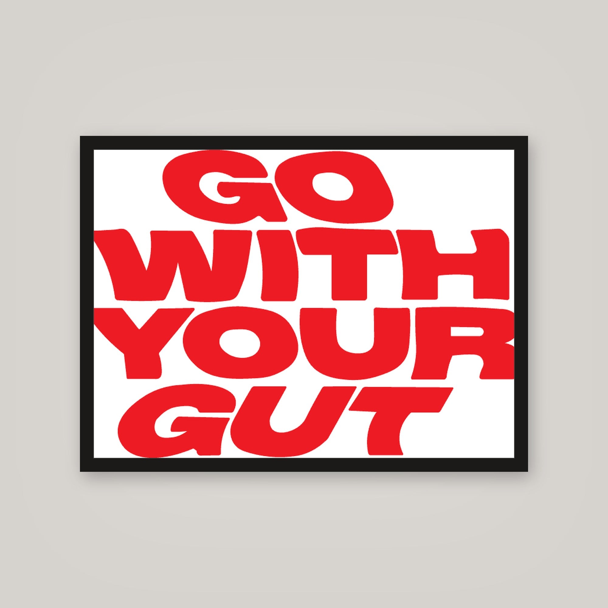 [auto-mockup] GUT POSTER IN MULTIPLE COLORS - 18 x 24in.