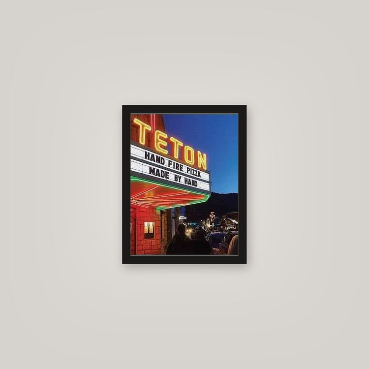 [auto-mockup] HAND FIRE PIZZA POSTER - 11 x 14in.