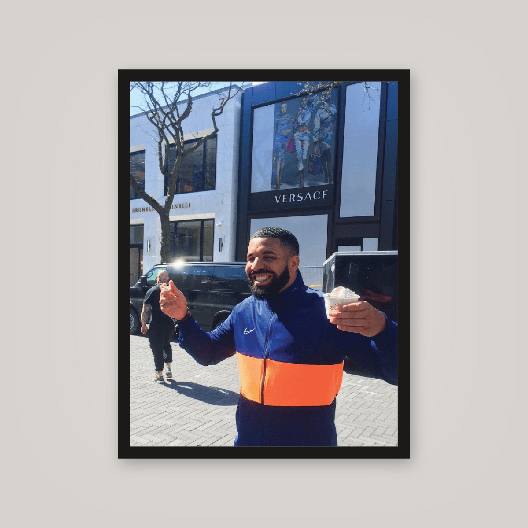 [auto-mockup] HAPPY DRAKE POSTER - 18 x 24in.
