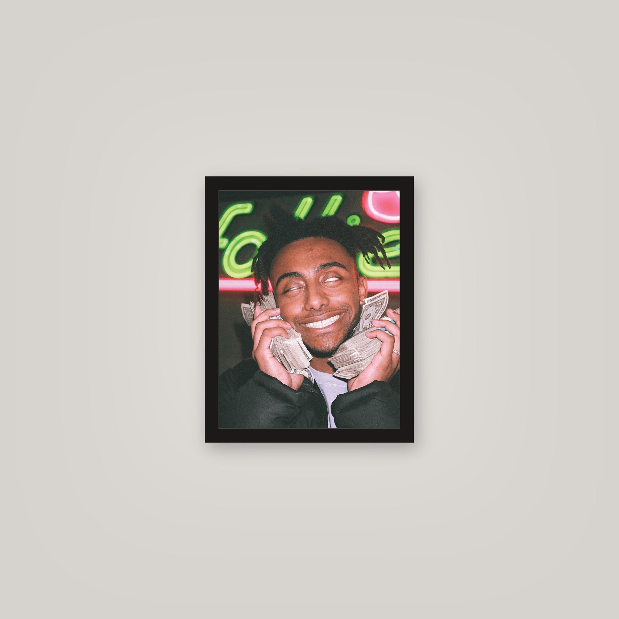 [auto-mockup] HAPPY MONEY POSTER - 11 x 14in.