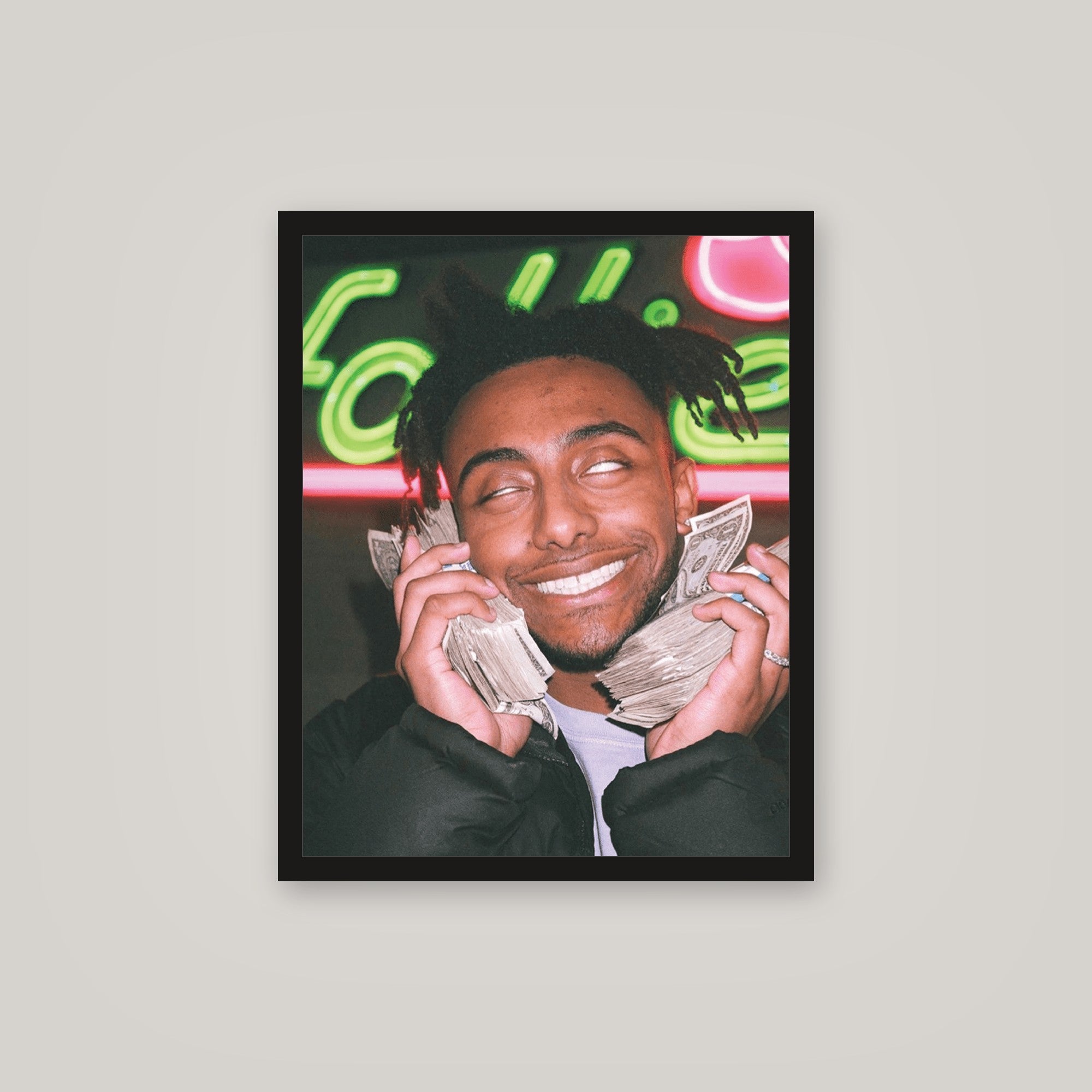 [auto-mockup] HAPPY MONEY POSTER - 16 x 20in.