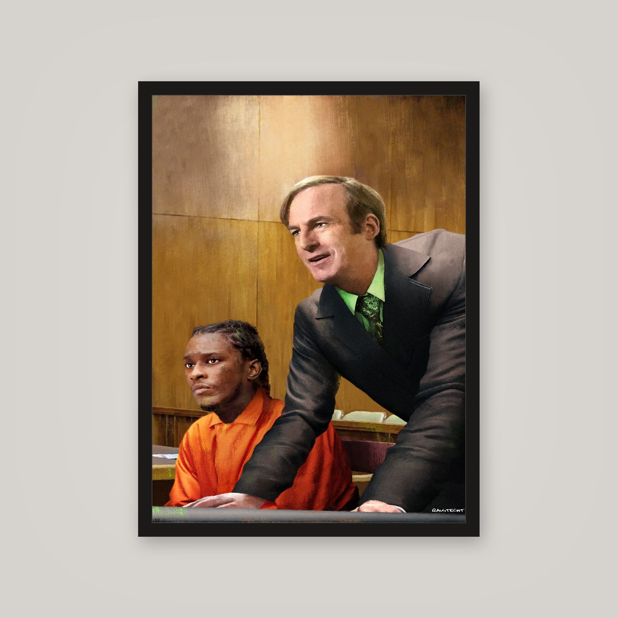 [auto-mockup] HE CALLED SAUL POSTER - 18 x 24 in.