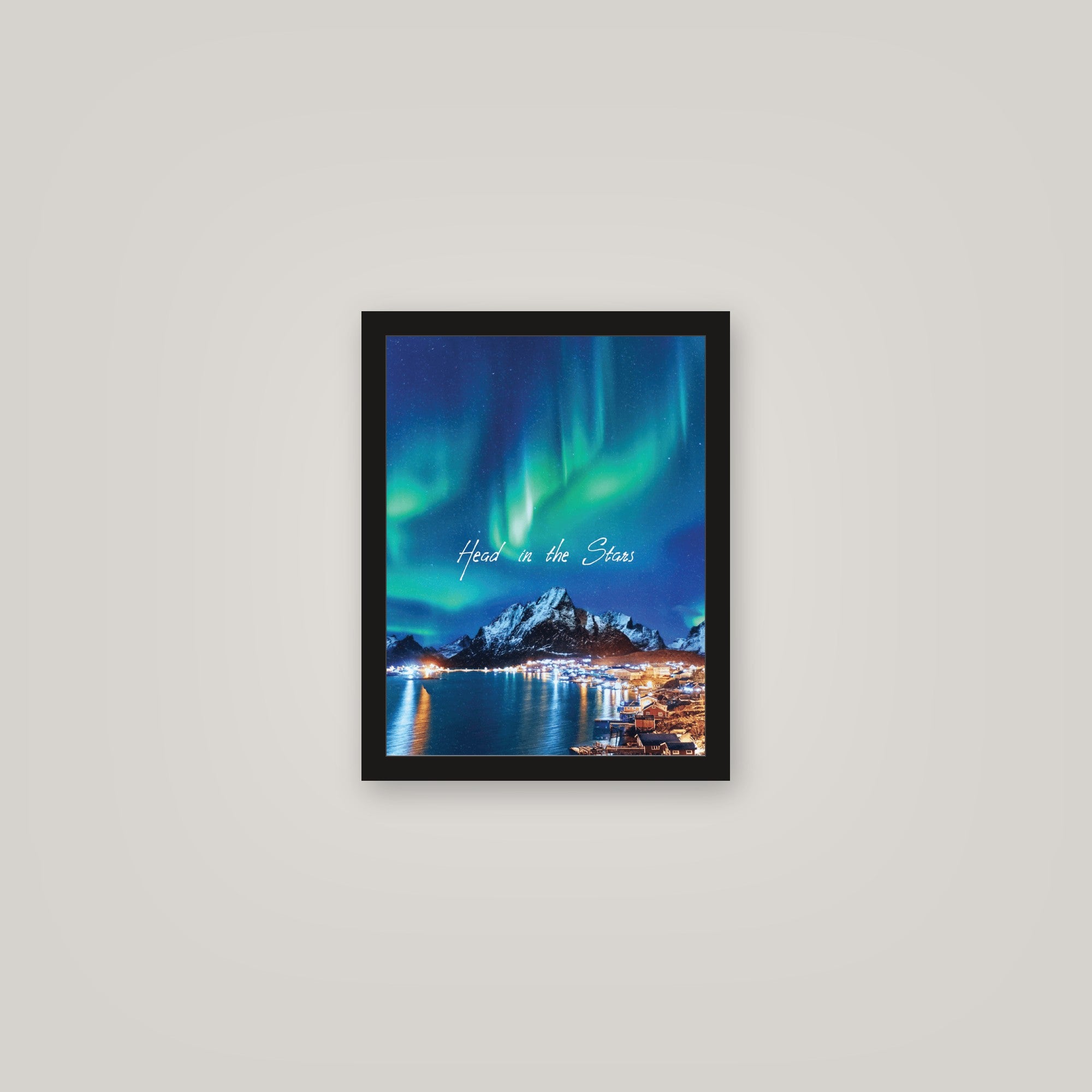 [auto-mockup] HEAD IN THE STARS POSTER - 11 x 14in.