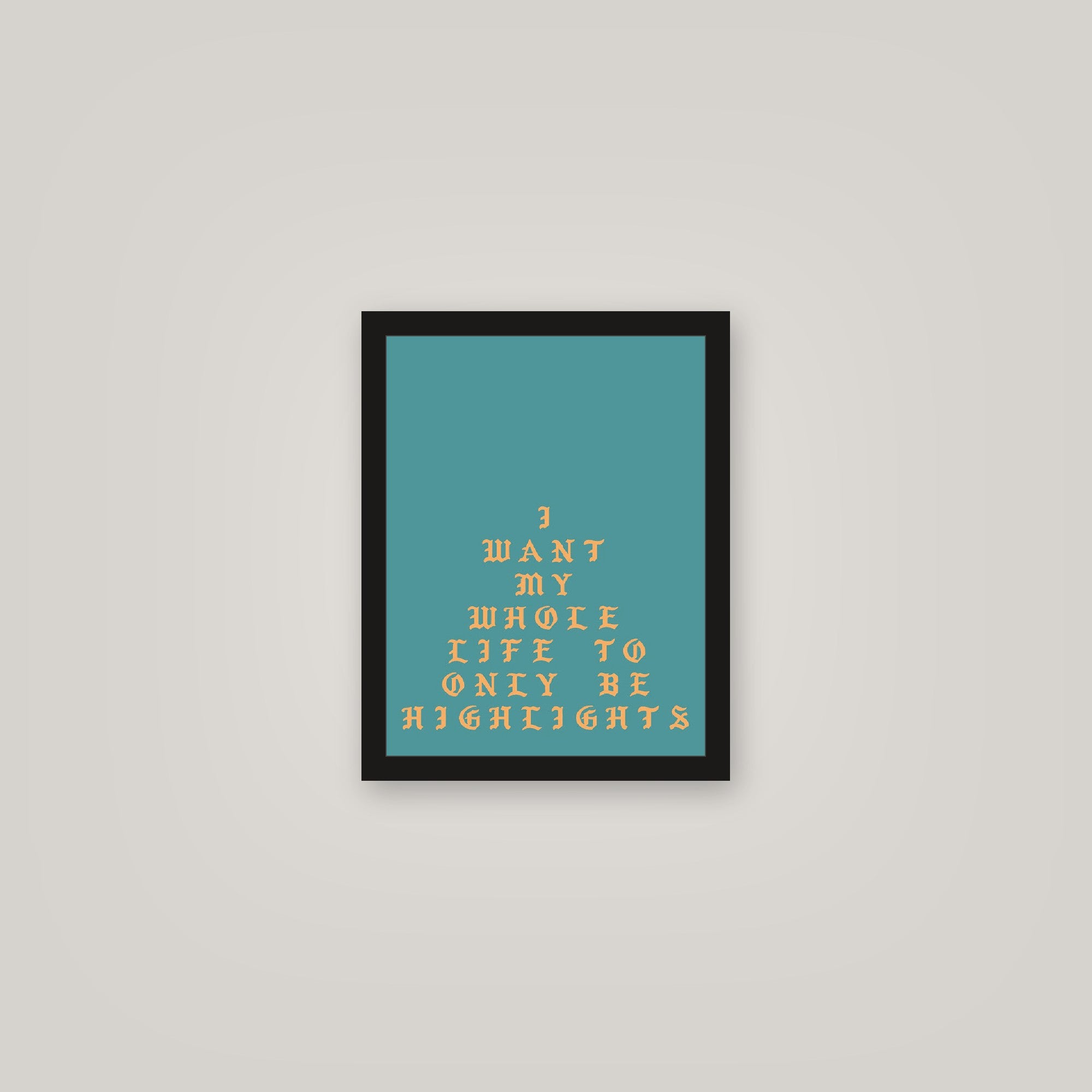 [auto-mockup] HIGHLIGHTS POSTER - 11 x 14in.