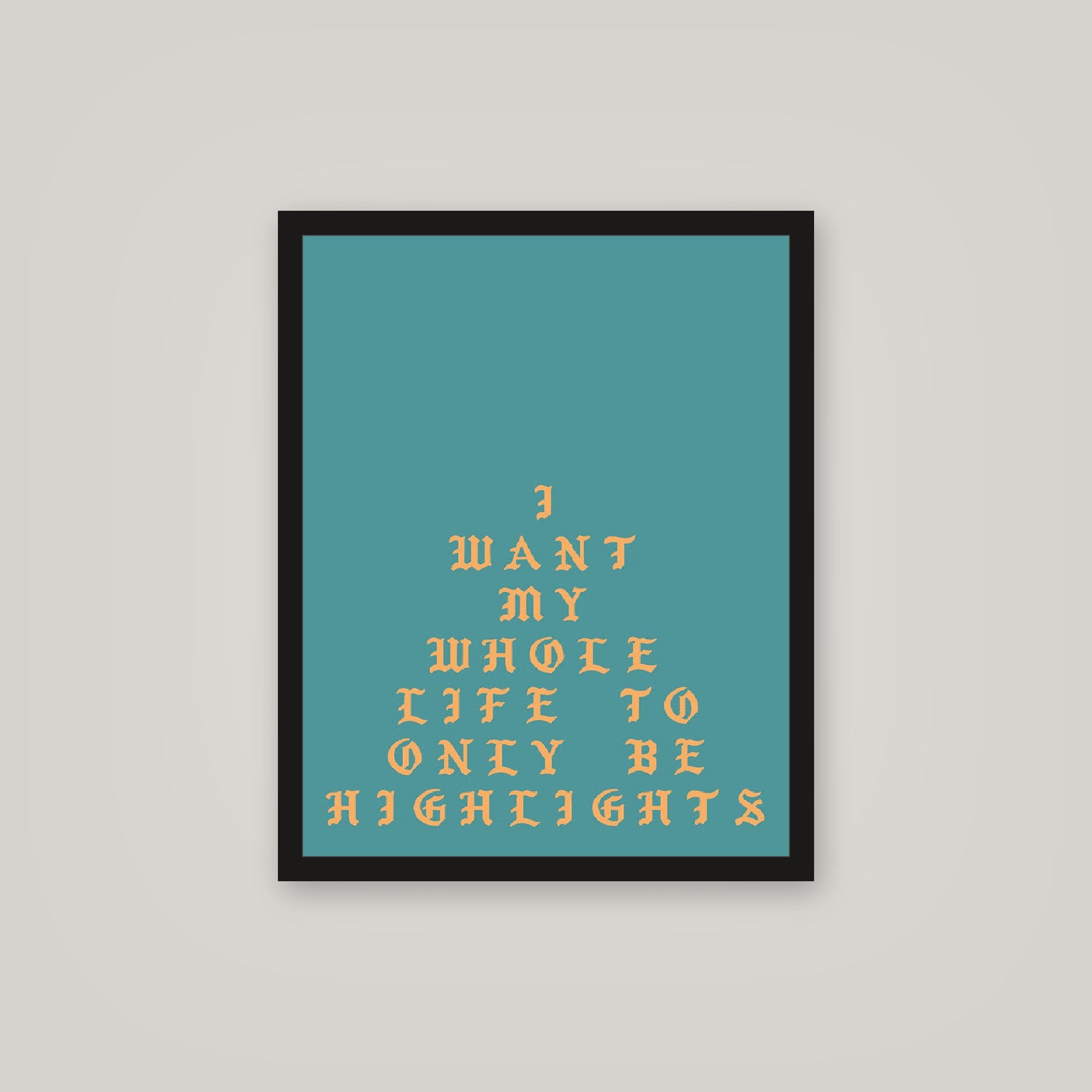 [auto-mockup] HIGHLIGHTS POSTER - 16 x 20in.