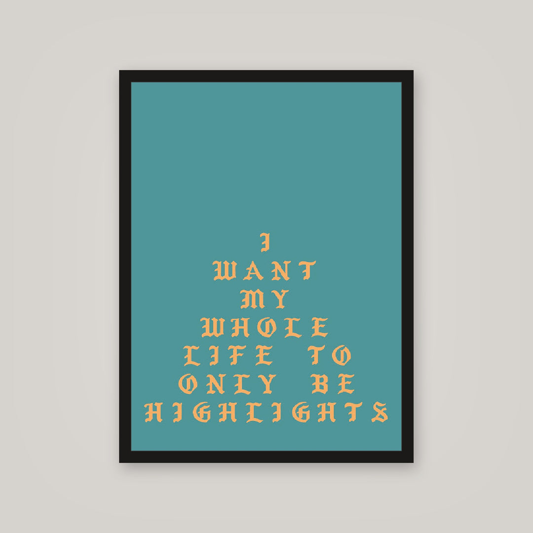 [auto-mockup] HIGHLIGHTS POSTER - 18 x 24in.