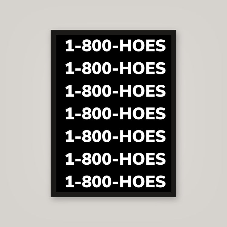 [auto-mockup] HOES800 POSTER - 18 x 24in.