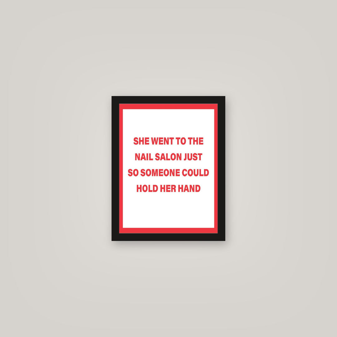 [auto-mockup] HOLD MY HAND POSTER - 11 x 14 in.