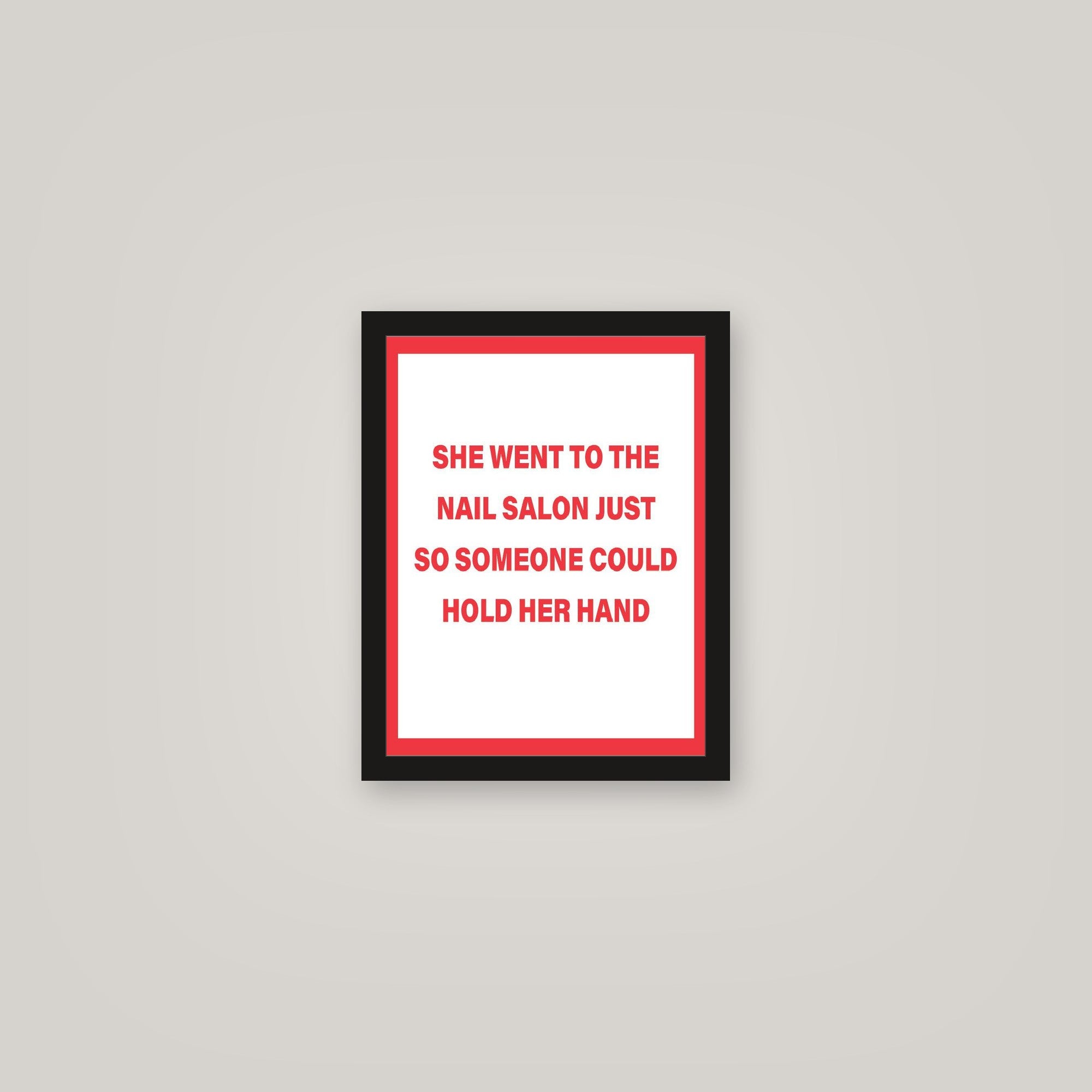 [auto-mockup] HOLD MY HAND POSTER - 11 x 14 in.
