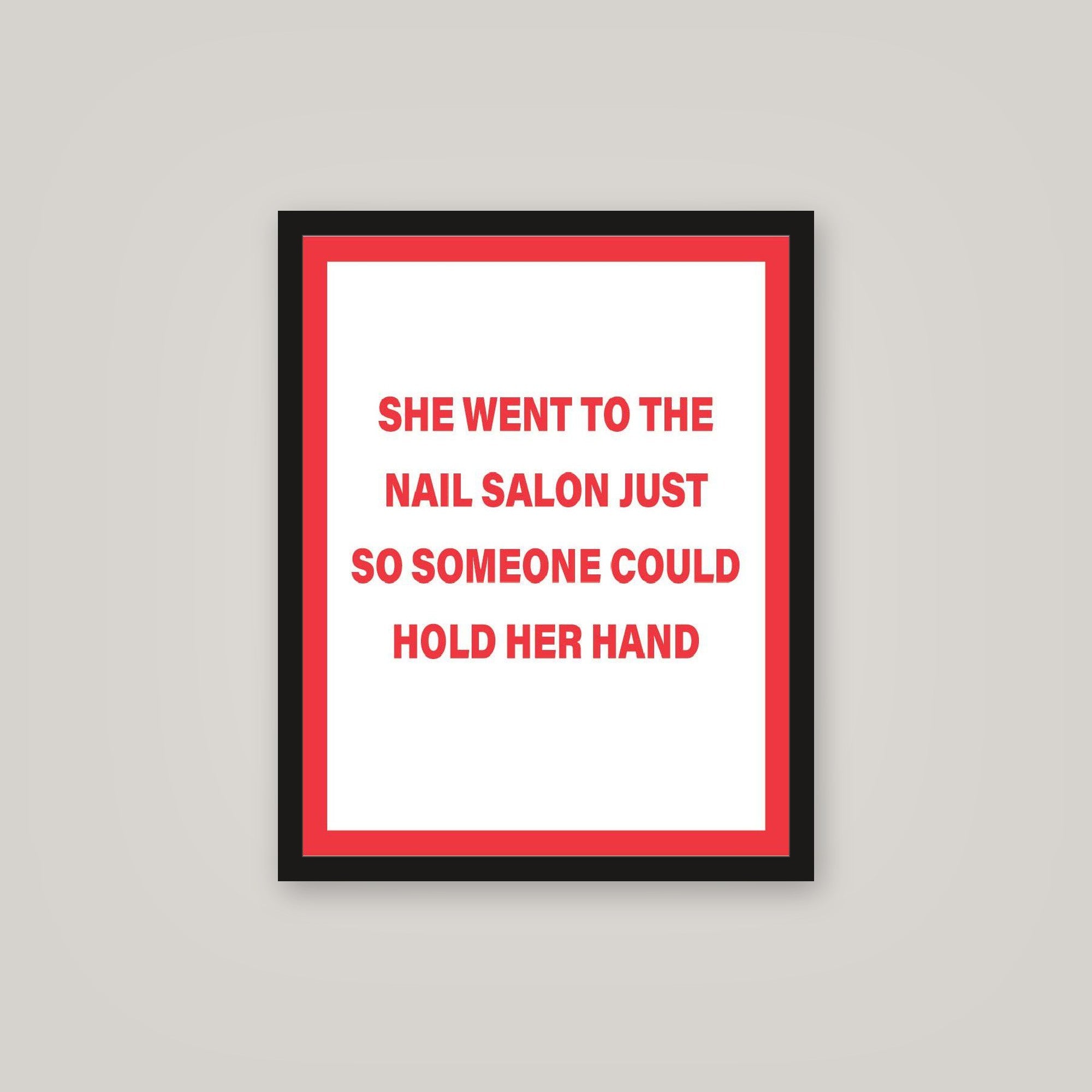 [auto-mockup] HOLD MY HAND POSTER - 16 x 20 in.