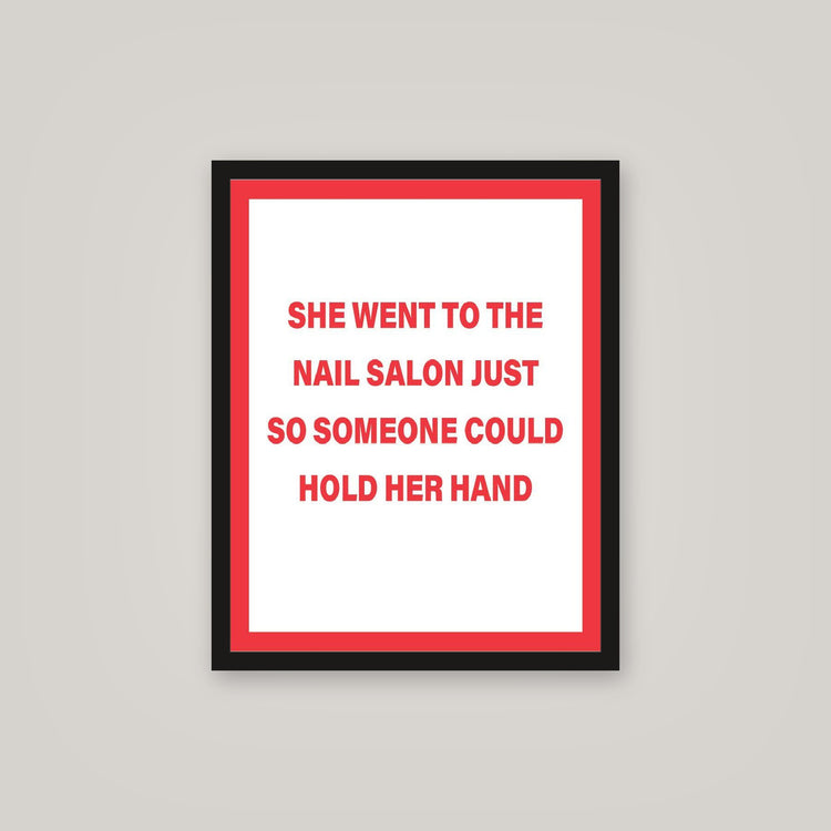 [auto-mockup] HOLD MY HAND POSTER - 16 x 20 in.