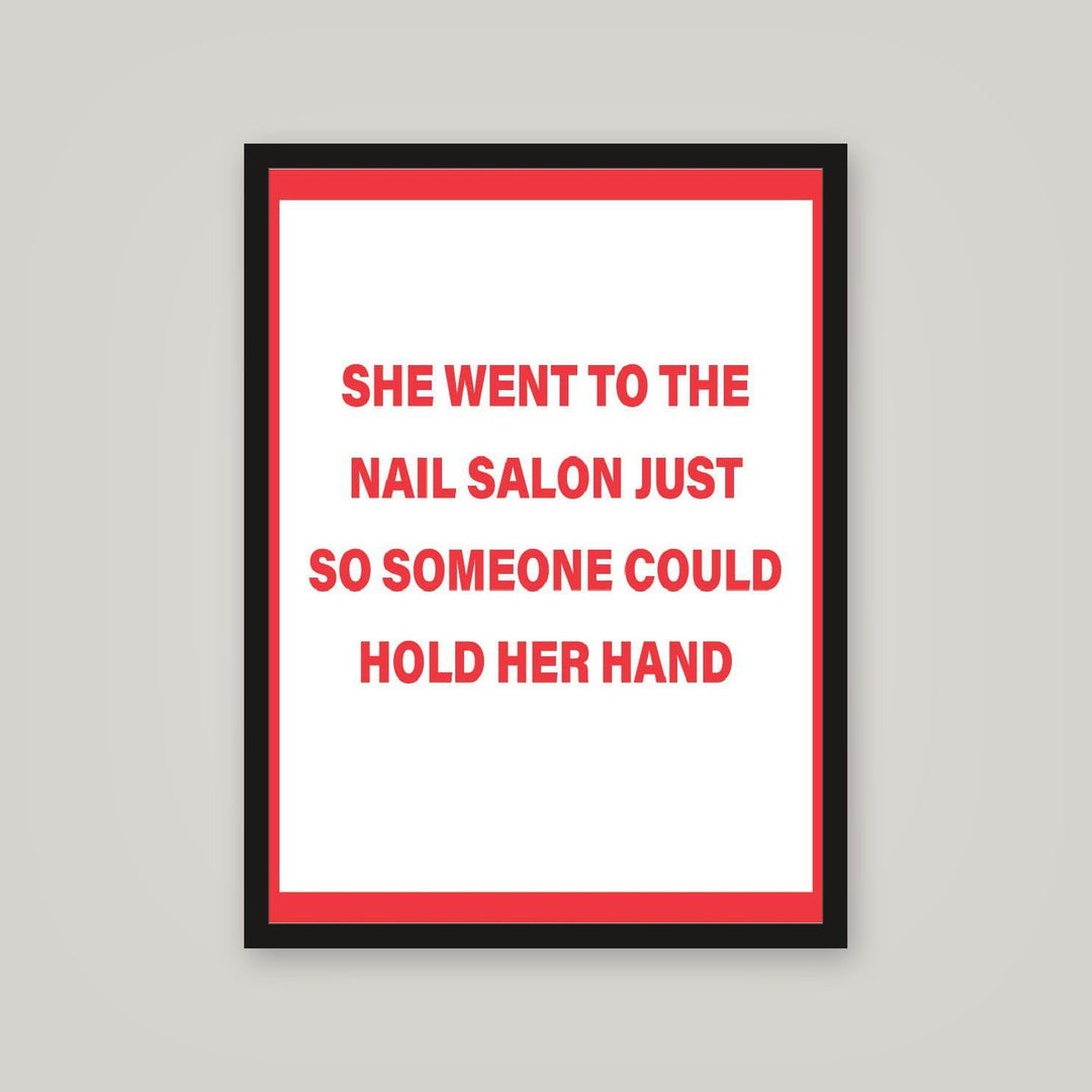 [auto-mockup] HOLD MY HAND POSTER - 18 x 24 in.