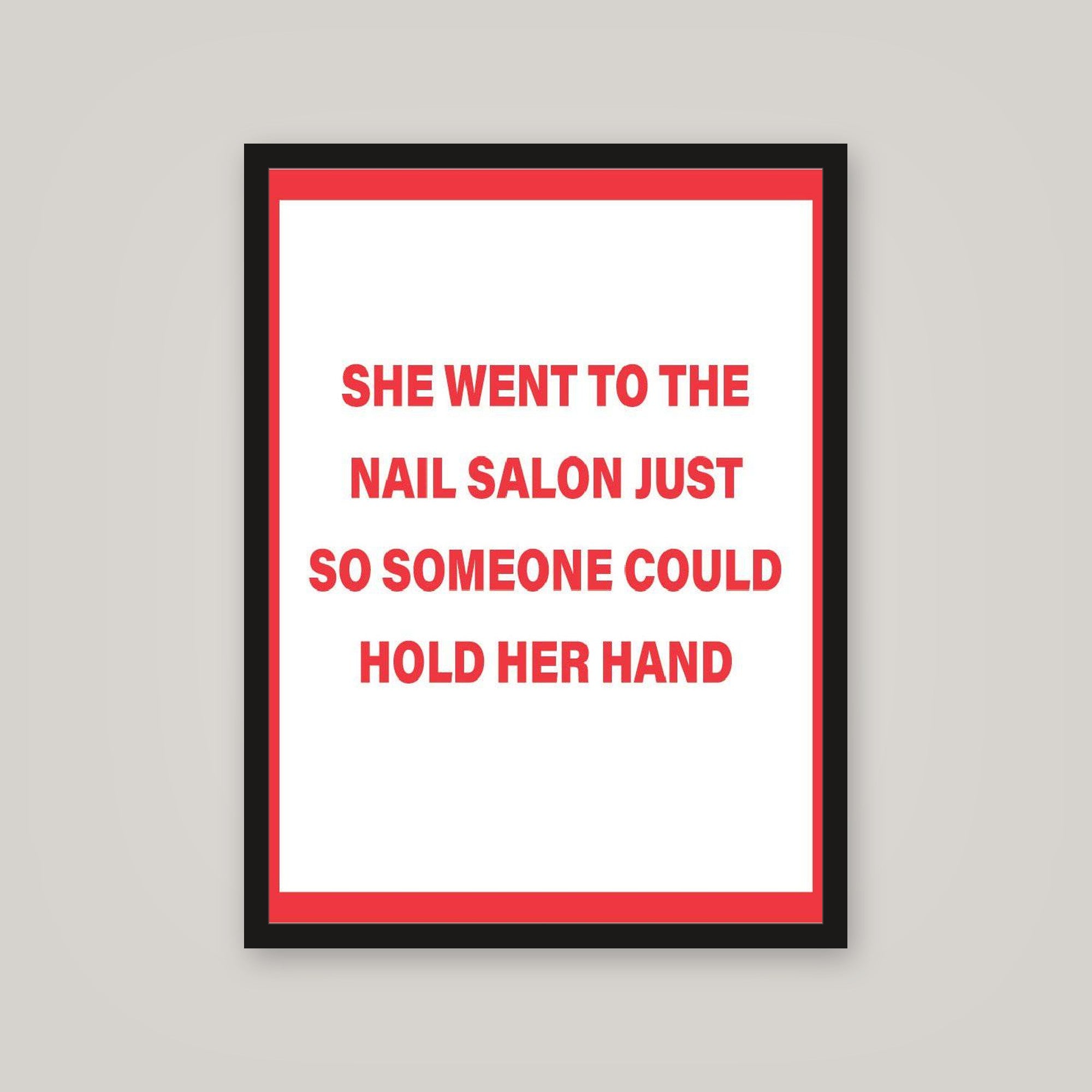 [auto-mockup] HOLD MY HAND POSTER - 18 x 24 in.