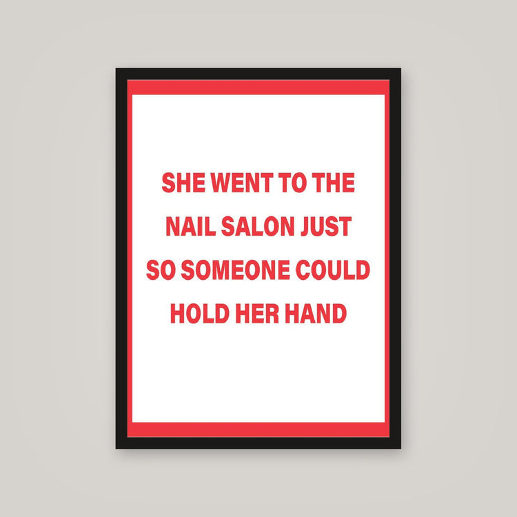 [auto-mockup] HOLD MY HAND POSTER - 18 x 24 in.