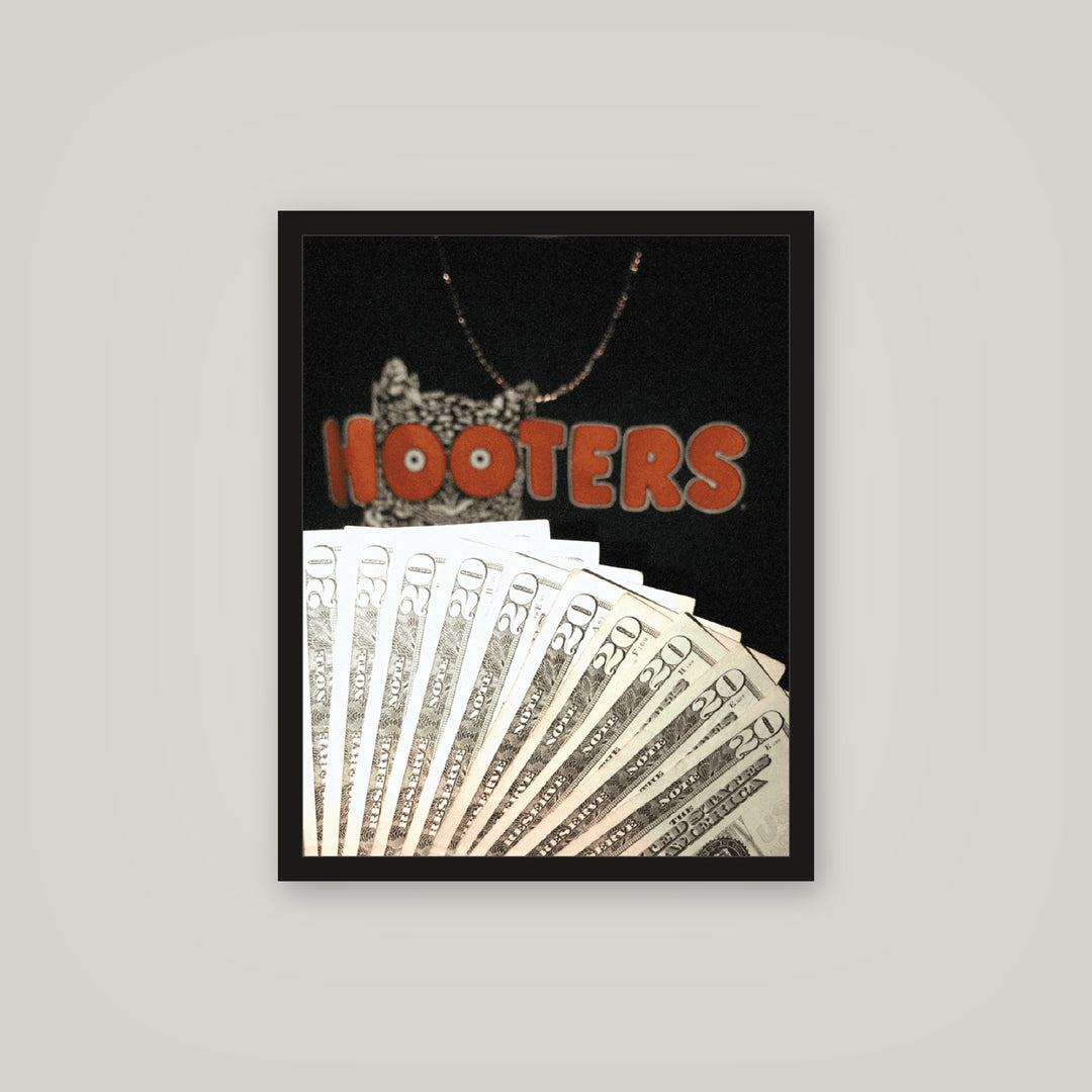 [auto-mockup] HOOTERS MONEY POSTER - 16 x 20in.