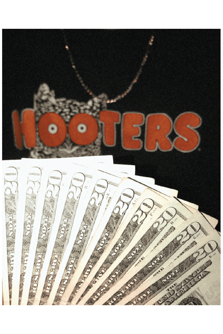 HOOTERS MONEY POSTER - PosterFi