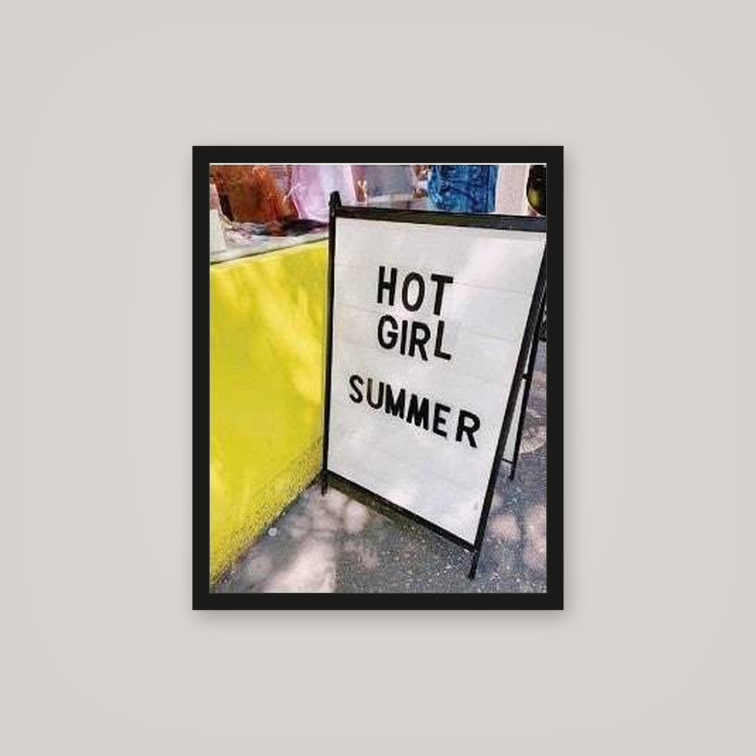 [auto-mockup] HOT GIRL SUMMER POSTER - 16 x 20in.