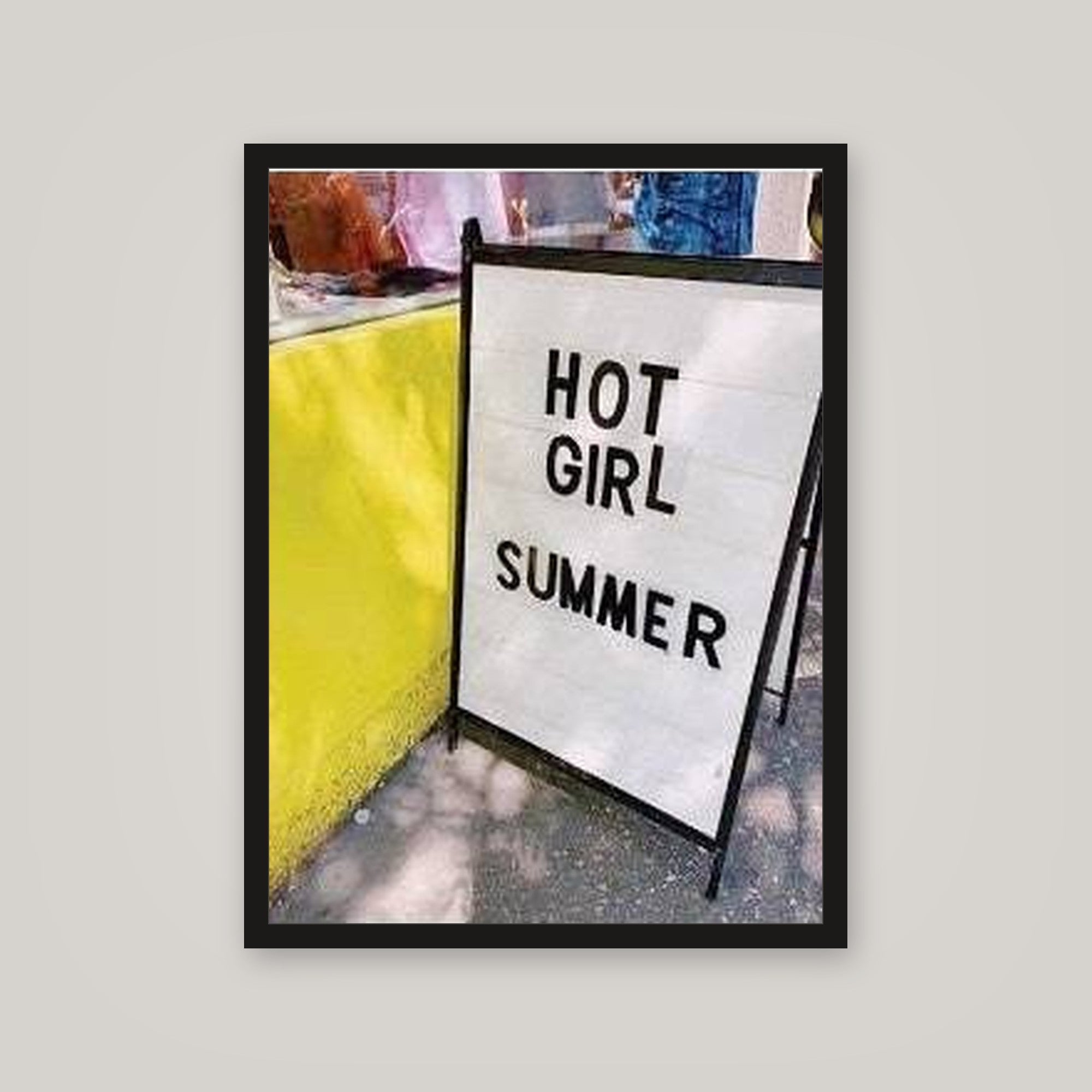 [auto-mockup] HOT GIRL SUMMER POSTER - 18 x 24in.