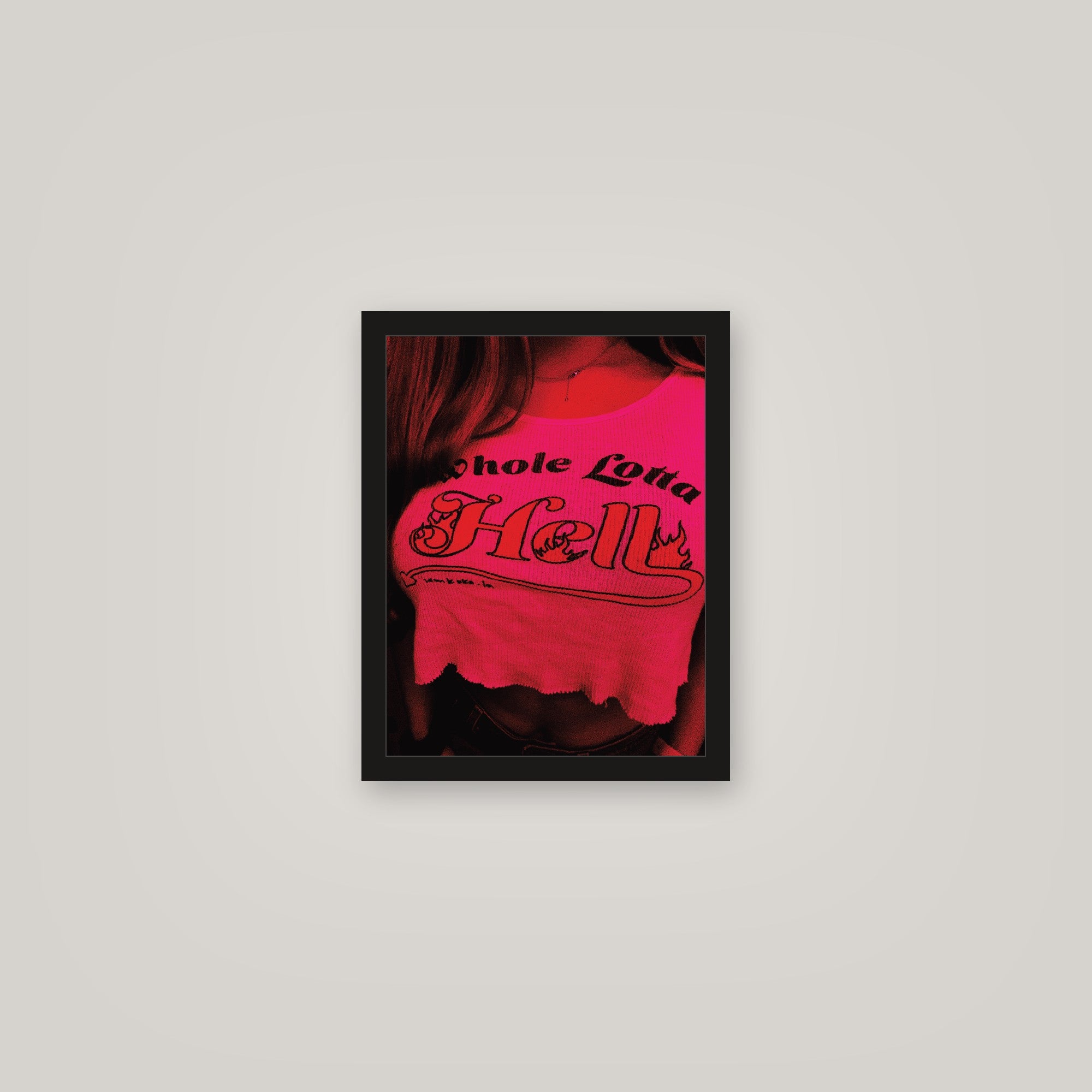 [auto-mockup] I AM HELL POSTER - 11 x 14in.