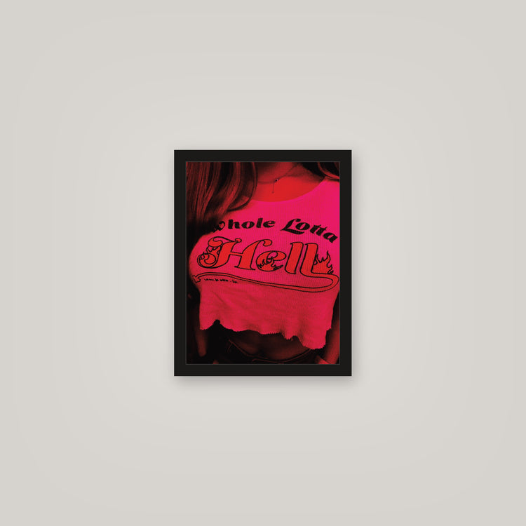 [auto-mockup] I AM HELL POSTER - 11 x 14in.