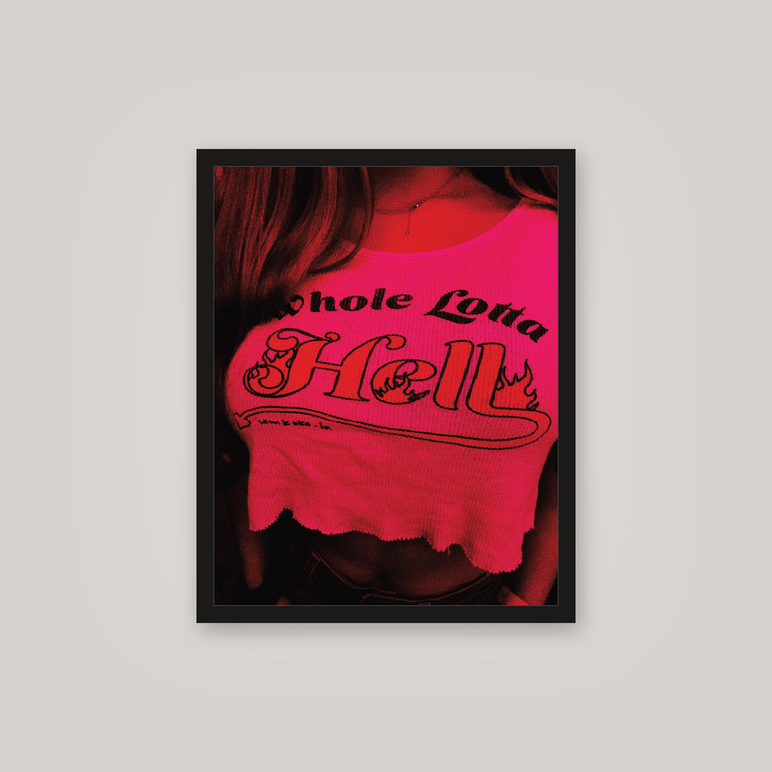 [auto-mockup] I AM HELL POSTER - 16 x 20in.