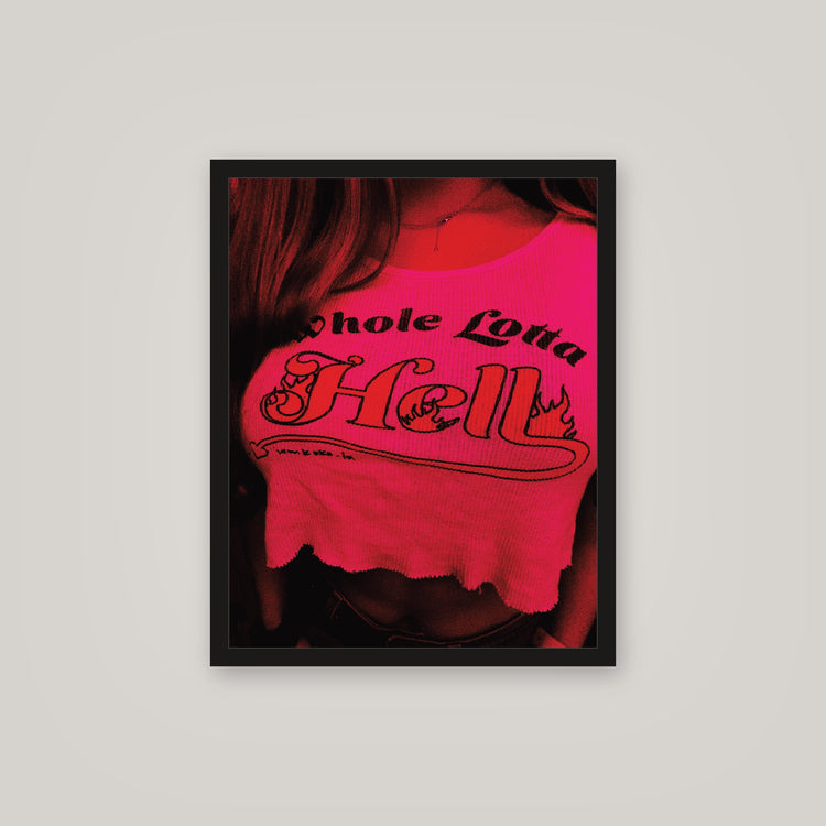 [auto-mockup] I AM HELL POSTER - 16 x 20in.