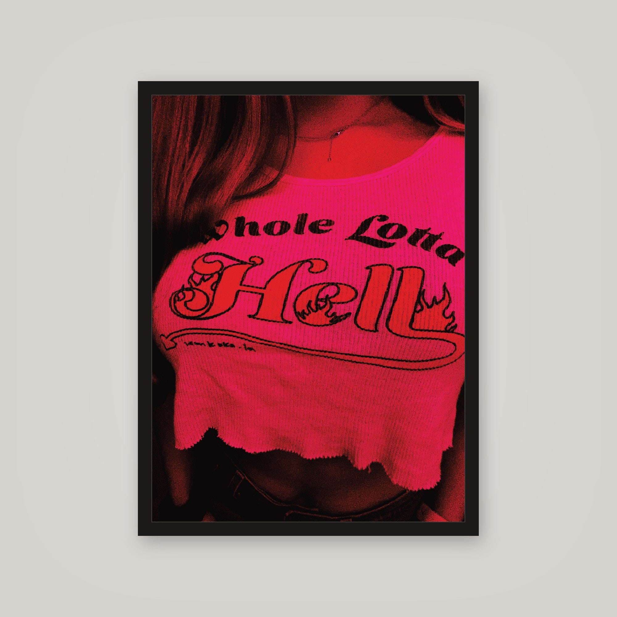[auto-mockup] I AM HELL POSTER - 18 x 24in.