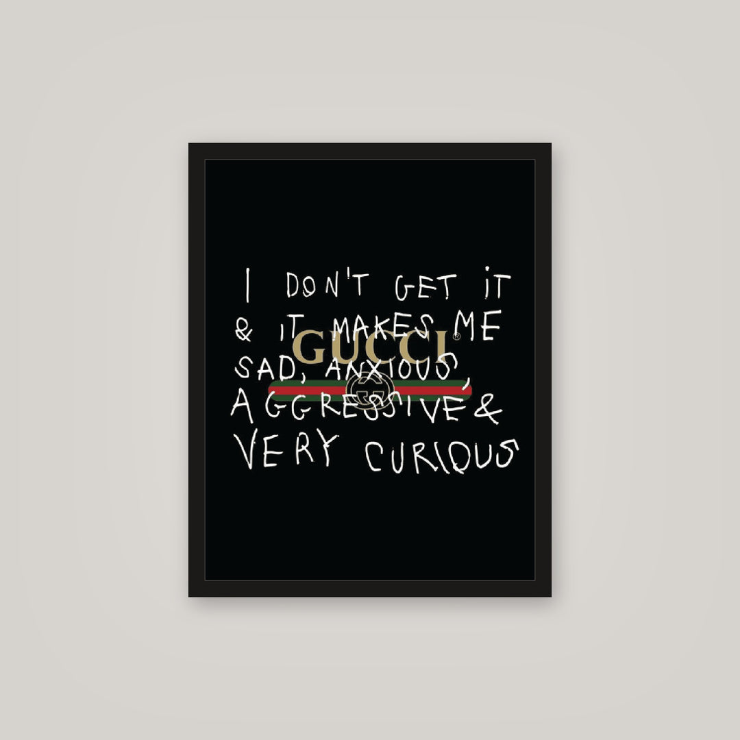 [auto-mockup] I DONT GET IT GG POSTER - 16 x 20in.