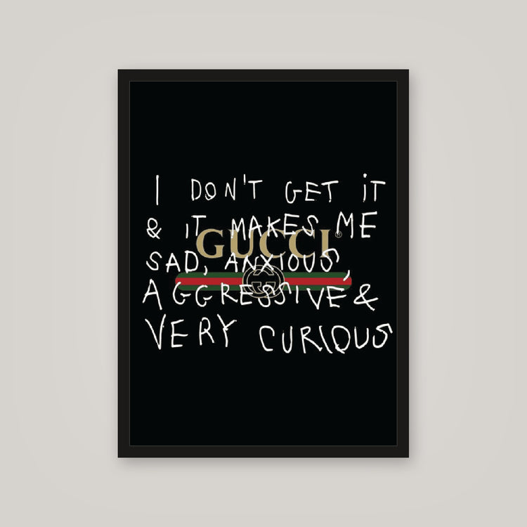 [auto-mockup] I DONT GET IT GG POSTER - 18 x 24in.