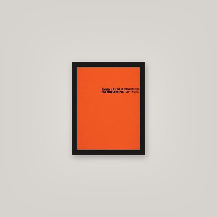 [auto-mockup] I ONLY DREAM OF YOU POSTER - 11 x 14in.