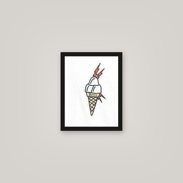 [auto-mockup] ICE CREAM CONE POSTER - 11 x 14in.