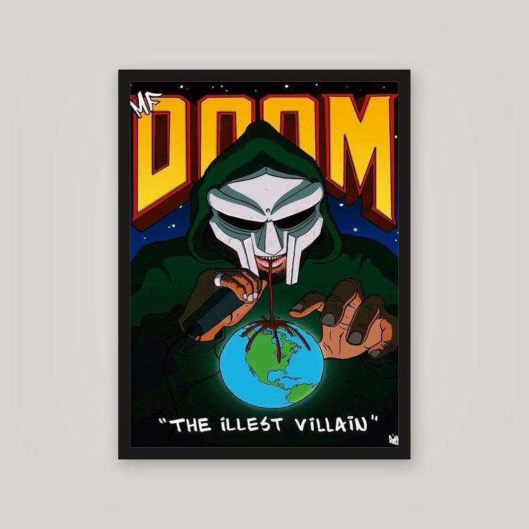 [auto-mockup] ILLEST VILLAIN POSTER - 18 x 24in.