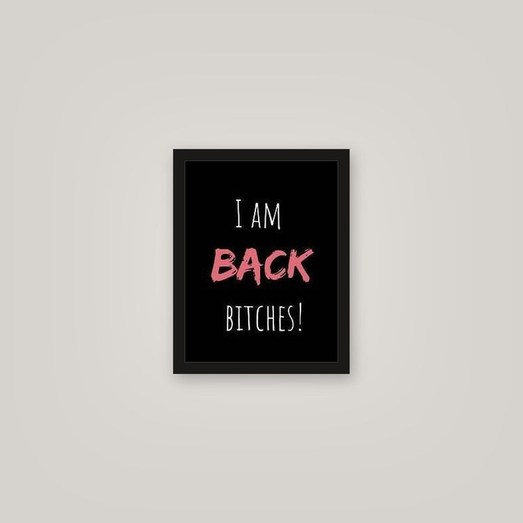 [auto-mockup] IM BACK POSTER - 11 x 14in.