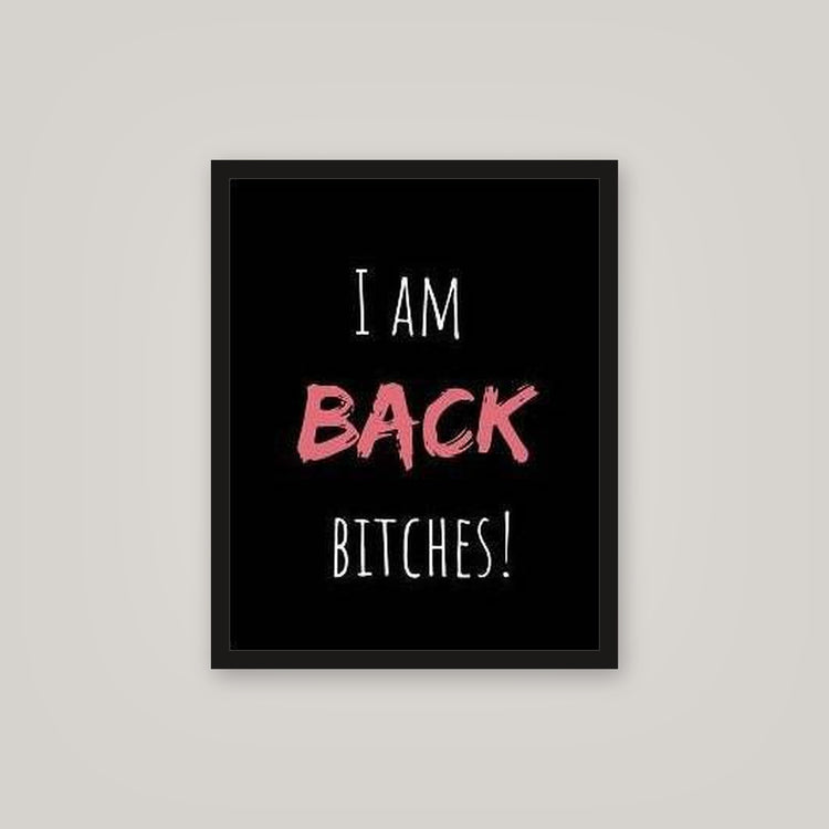 [auto-mockup] IM BACK POSTER - 16 x 20in.