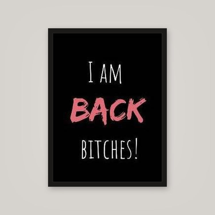 [auto-mockup] IM BACK POSTER - 18 x 24in.