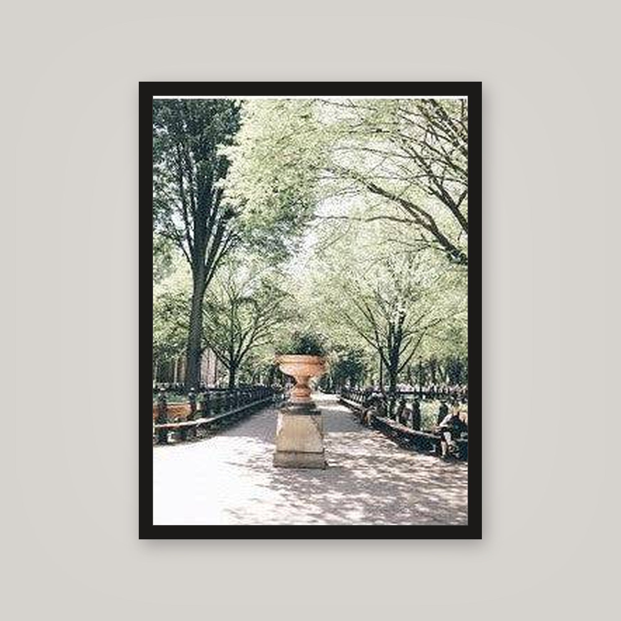 [auto-mockup] IN THE MIDDLE POSTER - 18 x 24in.